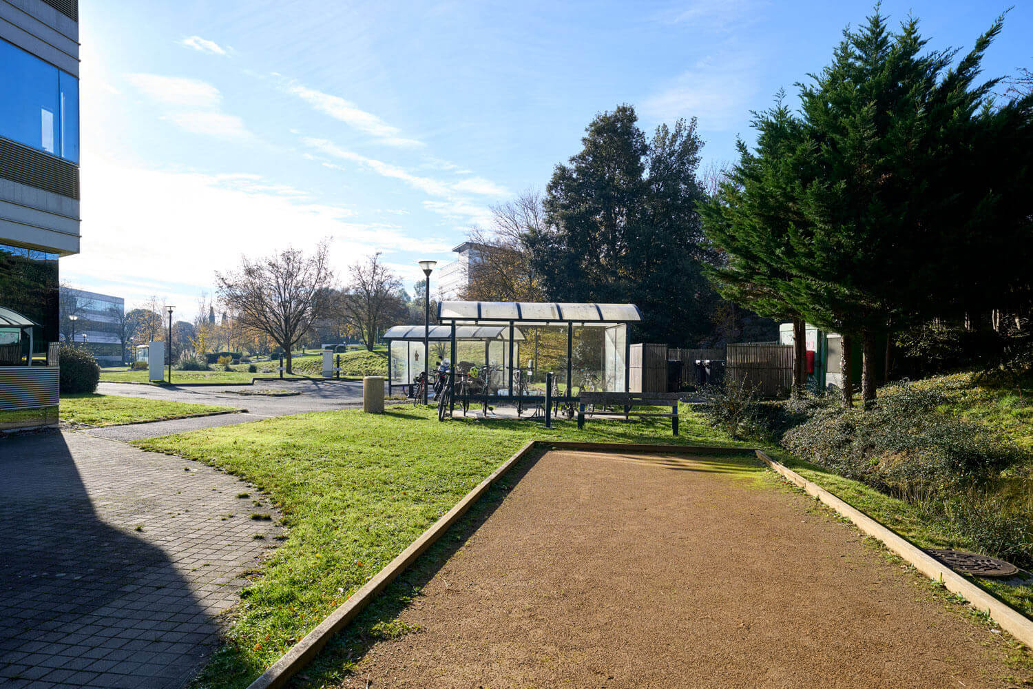 Terrain de pétanque
