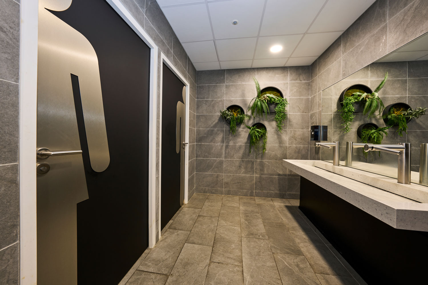 Vestiaires et douches